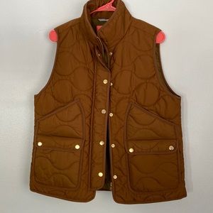 J Crew Puffer Quilted Vest